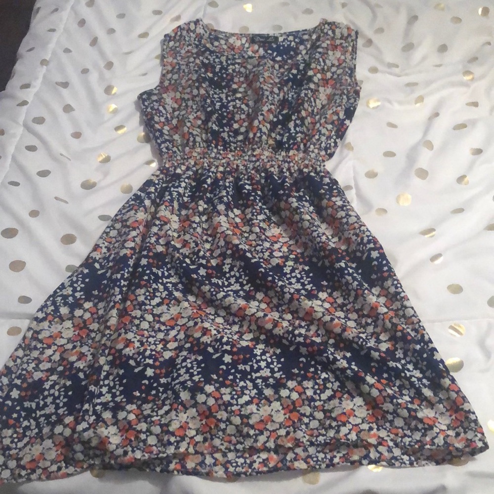 Lightweight floral dress